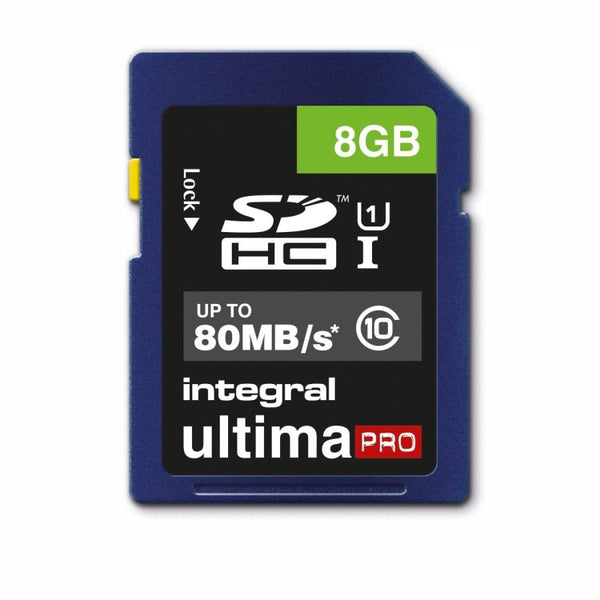 VBOX 8GB SD Ultima Pro UHS1 Memory Card Race Beat