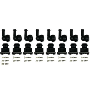 LK-2 INJECTOR KIT - 8 CYL 90 DEGREE BOOTS - Connector Kits