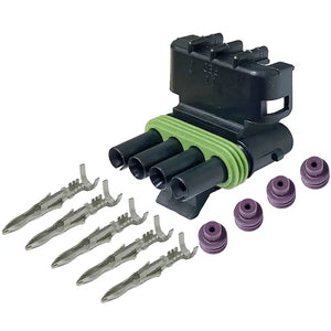 Weather Pack4 SOCKET MALE HOUSING - Connector Kits