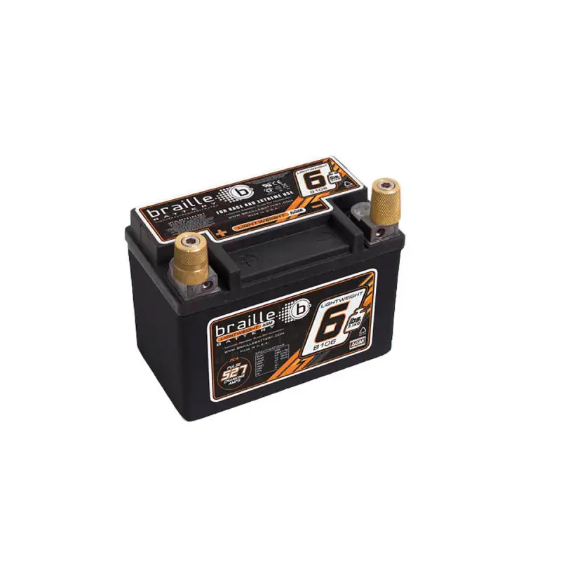 Braille No Weight Racing Battery 527 PCA B106