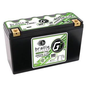 Braille Lithium “GREEN-LiTE” Motorsports 12 Volt Battery_