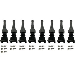 LK-2 INJECTOR KIT - 8 CYL STRAIGHT BOOTS - Connector Kits