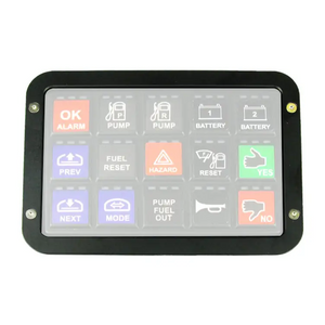 RaceGrade Flush Mount Bezel For 15 Button Keypad -