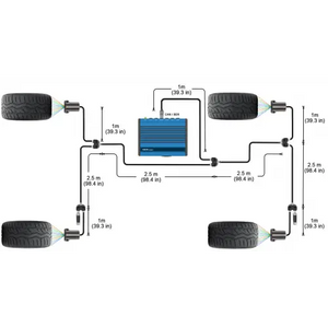 VBOX Tyre Temperature Monitoring Sensors & Wiring Loom - Race Beat